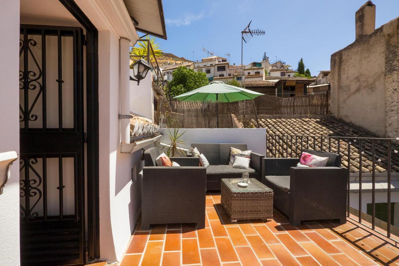 Coqueto Apartamento Duplex Con Terraza Privada Y Parking Granada Exterior foto
